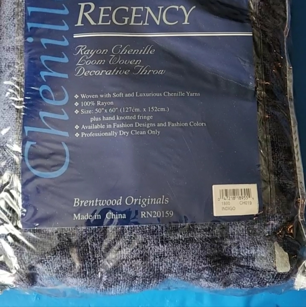 Chenille Throws
